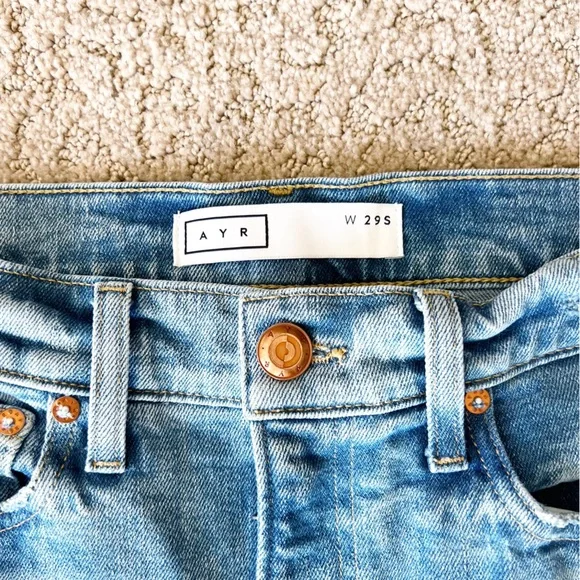 AYR The Sugar Classic Vintage Jeans Size 29S - Picture 8 of 12